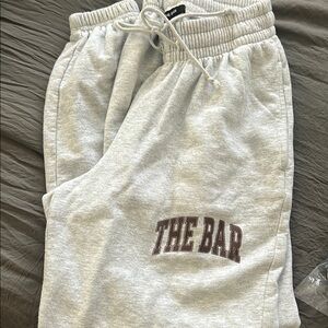 The Bar Grey/Brown Sweatpants